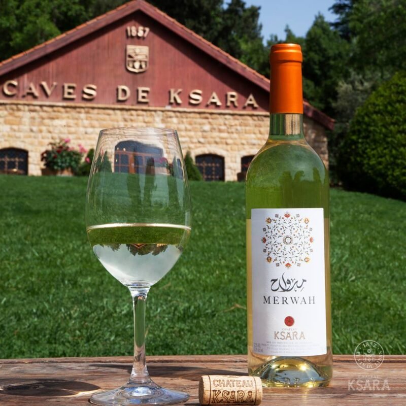 Merwah Ksara White Wine, Wine, Amman, Delivery, alcohol delivery in amman. wine delivery